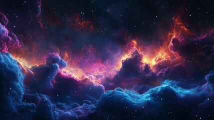 Outer space background.