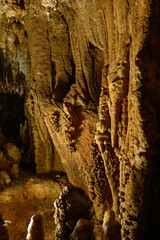 Beautiful decoration in the cave.
