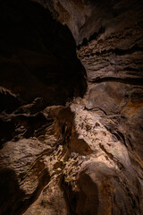 The upper part of the ceiling decoration of the cave.
