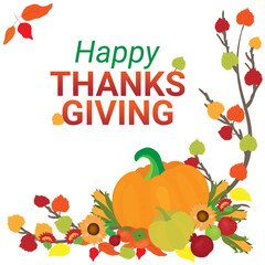 Happy Thanksgiving Card