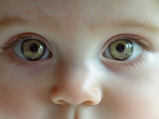 Naklejka premium Innocent Eyes - Close-Up Portrait