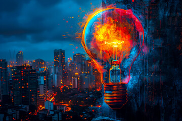 Entrepreneurial mindset driving innovation.