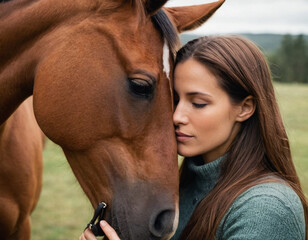 horse, woman, animal, riding, horseback, farm, rider, nature, love, equestrian, sport, equine, cowboy, brown, cowgirl, child, pony, outdoor, stallion, friendship, beauty, model, summer, outdoors