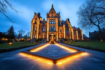 Halloween theme in travel focuses on spooky accommodations like haunted castles and manor houses