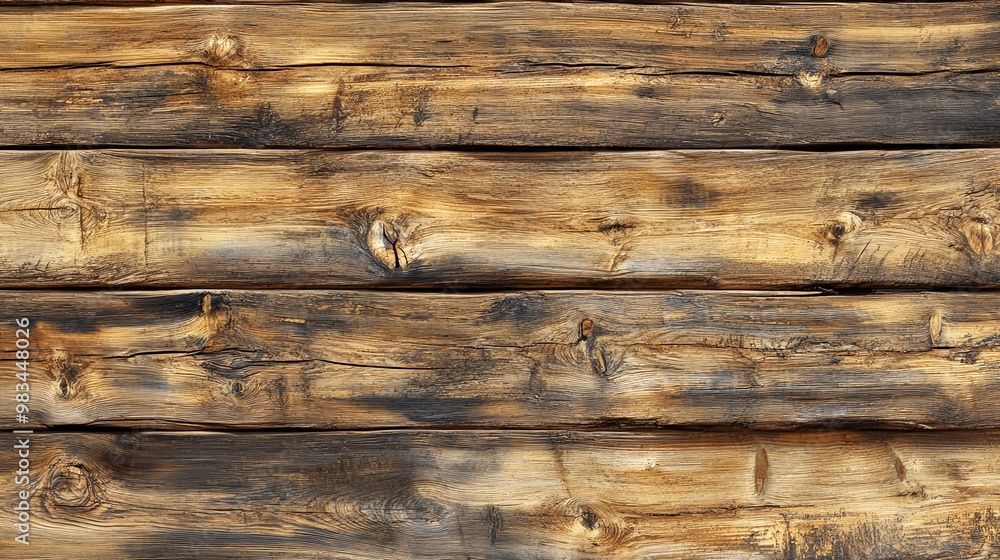 Poster rustic wood background with weathered and distressed texture.