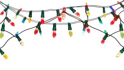 PNG Christmas lights background christmas christmas lights white background.