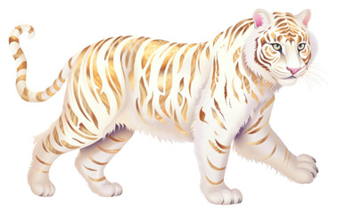Obraz premium PNG Animal mammal tiger carnivora.