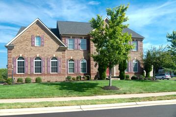 Large modern country home for a single family.
