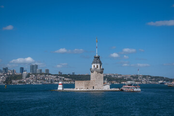 The Maiden's Tower, one of the symbolic historical monuments of Istanbul, attracts great attention...