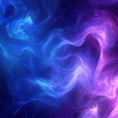Obraz premium Abstract Blue and Purple Smoke Background