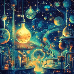 Cosmic Laboratory of Celestial Wonders and Discoveries