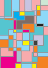 The background image uses lines and combinations, uses a variety of colors, can be used in graphics.