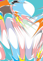 The background image uses lines and combinations, uses a variety of colors, can be used in graphics.