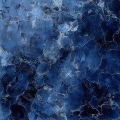 Obraz premium Abstract Dark Blue Marble Texture Background