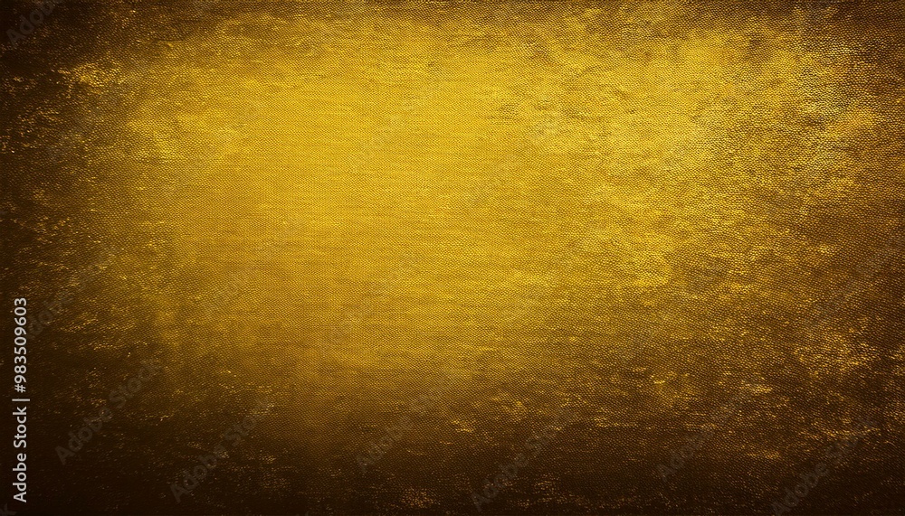 Poster gritty grunge yellow texture background with vignette and aged appearance