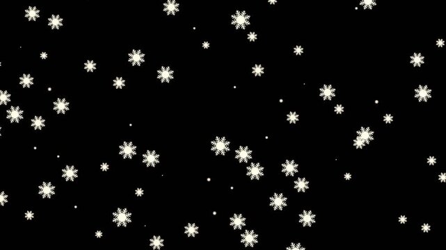 christmas transition with snowflakes, suit to use for transition of videos.