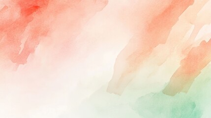 Abstract Watercolor Style Background with Soft Blending Colors