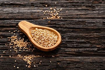 Organic pop seeds of ancestral amaranth - Amaranthus.