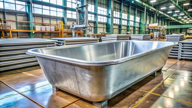 High quality zinc bath for industrial hot dip galvanization process close up