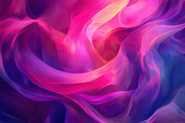 Obraz premium A vibrant abstract background with swirling patterns of pink and purple hues.