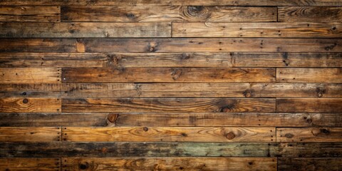 Weathered Vintage Wooden Floor Texture Background for Design Projects