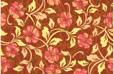 Batik Indonesian: is a technique of wax-resist dyeing applied to whole cloth, or cloth made using this technique originated from Indonesia.