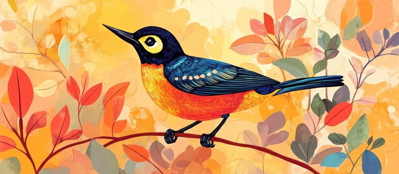 Female marico sunbird captured in a natural setting