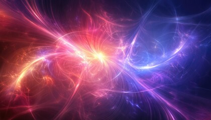 Obraz premium Fractal light background illustration
