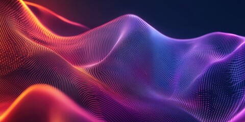 Fototapeta premium Futuristic abstract background featuring dynamic motion lines