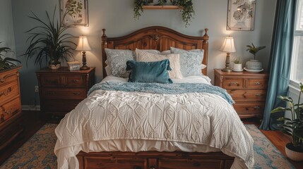 Cozy and welcoming guest bedroom design for a comfortable stay and relaxing atmosphere