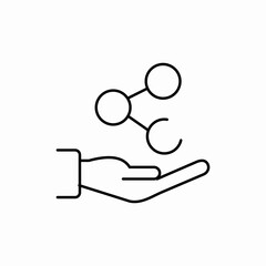 share file icon sign vector