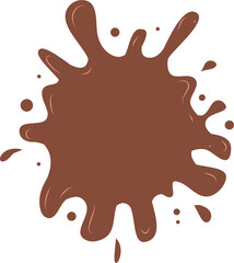 Chocolate splash Illustration 