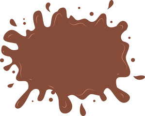 Chocolate splash Illustration 