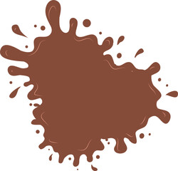 Chocolate splash Illustration 