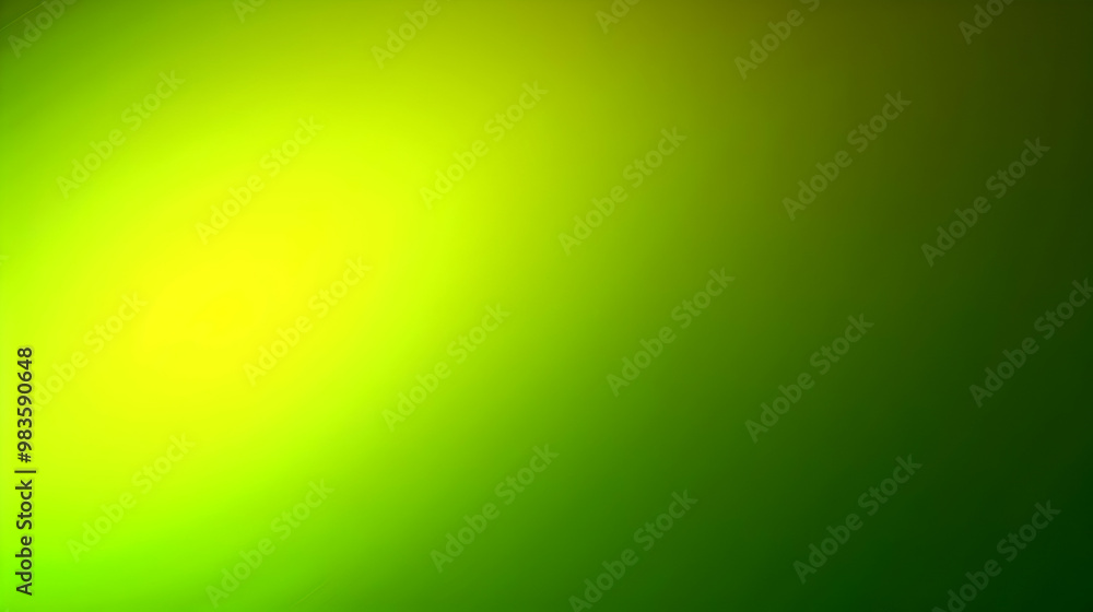 Poster abstract green and yellow gradient background with subtle texture