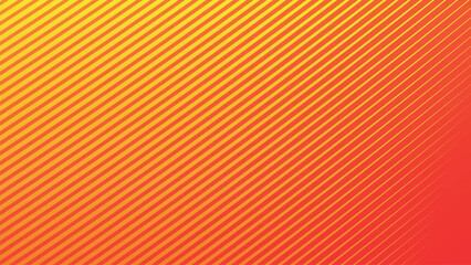 Yellow and orange gradient with stripes line abstract background vector image