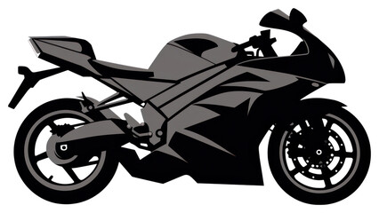 Obraz premium PNG Motorcycle transportation vehicle machine.