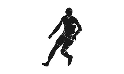 Sports man illustration design vector