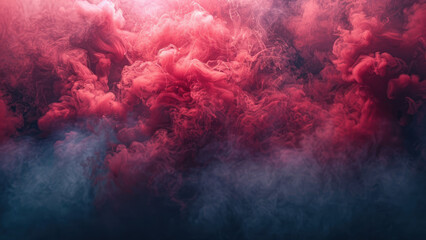 Dynamic Wavy Red And White Light Patterns In Motion