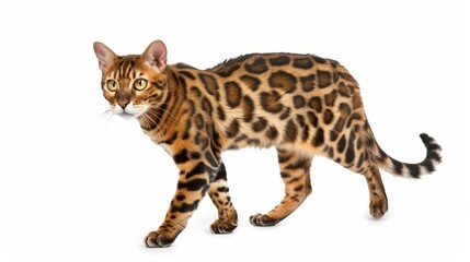 Bengal Cat Walking