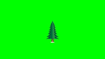 Merry Christmas, background, green screen, animation - Powered by Adobe