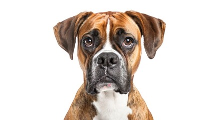 Obraz premium Portrait of a Boxer Dog