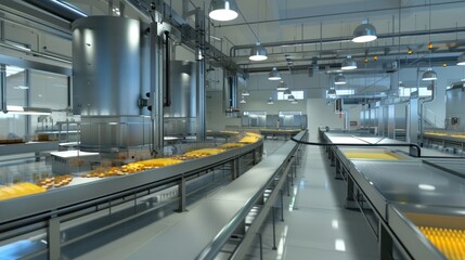 Industrial Food Processing Plant
