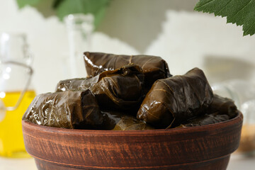 Dolma, tasty and delicious homemade food, tasty food