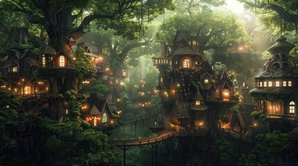 Enchanted Treetop Village