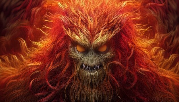 Monstruo de los pelos.