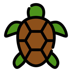 Obraz premium turtle icon 