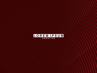 Premium background design with diagonal gradient red lines pattern. Vector horizontal template for digital luxury business banner, formal invitation, luxury voucher, gift certificate, etc.
