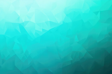 Fototapeta premium Vibrant blue abstract background with teal gradient and mosaic triangles