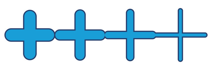 Plus Icon vector. Add plus icon